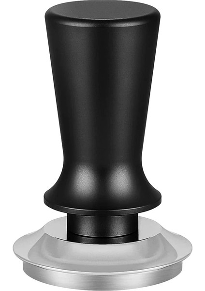Siyah Stil 53MM Kalibre Edilmiş Espresso Kahve Tamper, Yaylı Pozisyon Sınırlı Tasarım Sabit Basınçlı El Sabotaj (Yurt Dışından)