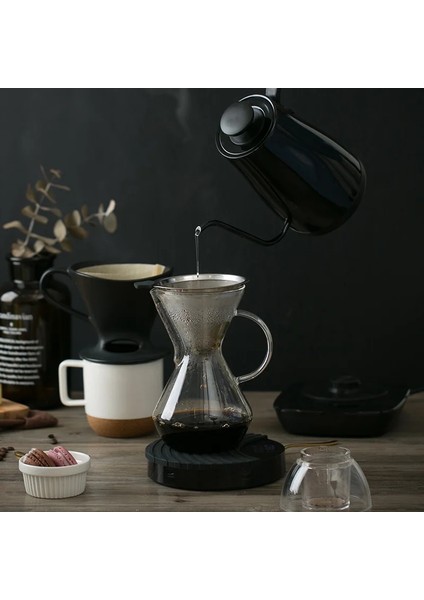 Yeniden Kullanılabilir Paslanmaz Çelik Kahve Filtresi Pratik Damla Kahve Filtresi Dayanıklı Cezve Filtresi Huni Izgara Kahve Araçları (Yurt Dışından) modelleri