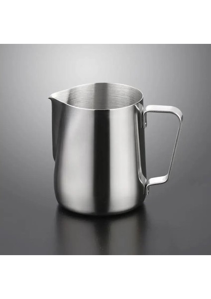 350ML Tarzı Mutfak Paslanmaz Çelik Süt Köpürtme Sürahisi Espresso Kahve Sürahi Barista Craft Kahve Latte Süt Köpürtme Sürahi Sürahi Aracı (Yurt Dışından)