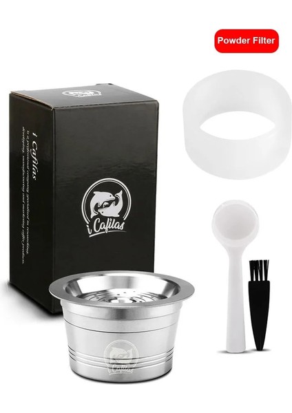 Gök Mavisi Tarzı Icafilas Paslanmaz Çelik Cafissimo Doldurulabilir Yeniden Kullanılabilir Kahve Kapsülü Caffitally Puretchibo Classic Için Cafeteira Filtresi (Yurt Dışından)