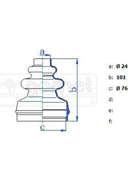 992456F90 Aks Körüğü Scudo Iç Kıt 3287.79