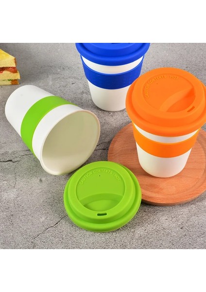 Açık Sarı Stil Aituzi Silikon Kahve Fincanı Tasse Saman Gıda Sınıfı Kupa Bardaklar Açık Havada Kamp Yürüyüş Katlanabilir Siyah Su Şişesi (Yurt Dışından)