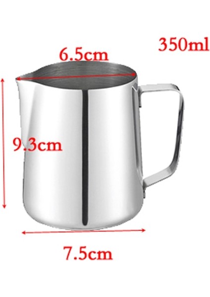 350ML Fincan Stili Calibrated Tamper Pressure For Cof And Espresso Mat Powder Hammer Tampers Portafilter Cof Ware Milk Cup (Yurt Dışından)