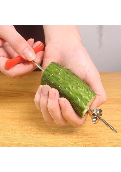 1 Adet Tarzı Sebze Spiral Büküm Bıçağı Spiralizer Kesici Mutfak Gadget Pişirme Araçları Kavun Dilimleme Patatas Soyucu Havuç Oyma Cihaz (Yurt Dışından) modelleri