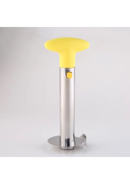 Sarı Stil 3-In-1 Ananas Çelik Dilimleme Soyucu Kesici Soyma Bıçağı Paslanmaz Mutfak Meyve Araçları Pişirme Araçları Mutfak Aksesuarları Gadget'lar (Yurt Dışından)
