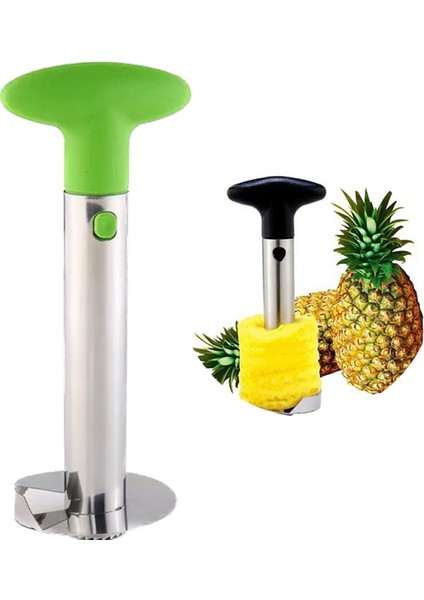 Sarı Stil 3-In-1 Ananas Çelik Dilimleme Soyucu Kesici Soyma Bıçağı Paslanmaz Mutfak Meyve Araçları Pişirme Araçları Mutfak Aksesuarları Gadget'lar (Yurt Dışından) fiyatları