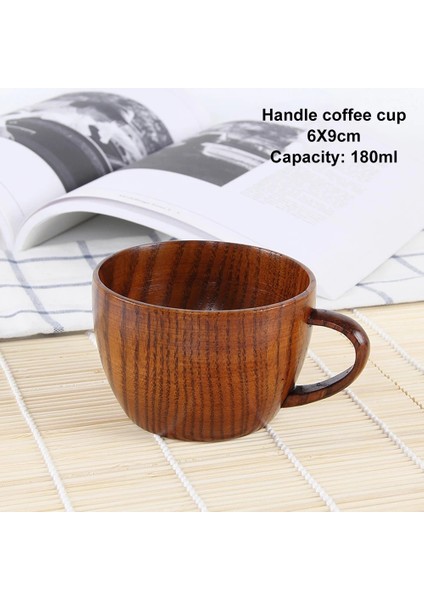 C Stili Yüksek Li Yaratıcı Doğal Ahşap Kupa Kahve Şarap Bardağı Su Isıtıcısı Yalıtım Çay Bardağı Aile Için Çay Odası Bar Bira Süt Drinkware (Yurt Dışından)