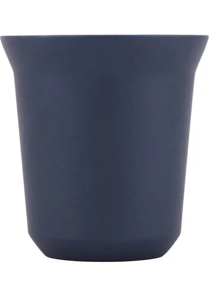 Lacivert Tarzı 160 ml Paslanmaz Çelik Kahve Fincanı Çift Duvar Yalıtımlı Kapsül Bardak Kupa Süt Fincan Ev Kahve Dükkanı Drinkware Kahve Fincanı (Yurt Dışından)