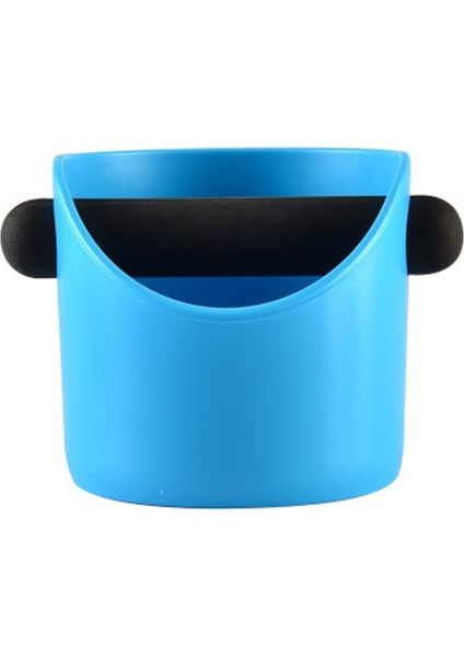 Düz Mavi Stil Kahve Tozu Kalıntı Kutusu Siyah Derin Kase Kaymaz Sökülebilir Knock Bar Kahve Makinesi Telvesi Geri Dönüşüm Kovası Öğütme Çöp Kutusu (Yurt Dışından)