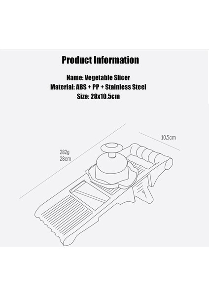 Yeşilbeyaz Tarzı 5 Mandolin ile Mandolin Rebanı Çoklu Ayarlanabilir Mandolin, Bitkisel Zanahoria Cebolla Mandolin (Yurt Dışından) modelleri