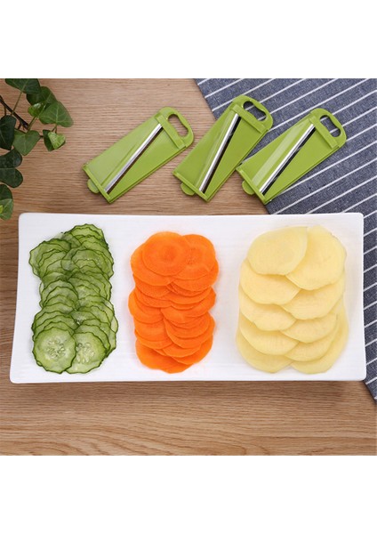 Yeşilbeyaz Tarzı 5 Mandolin ile Mandolin Rebanı Çoklu Ayarlanabilir Mandolin, Bitkisel Zanahoria Cebolla Mandolin (Yurt Dışından) indirimleri