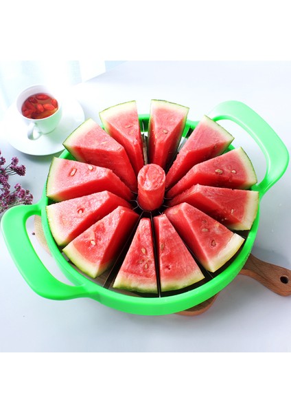 B Tarzı Karpuz Dilimleme Kesici Paslanmaz Çelik Büyük Boy Dilimlenmiş Karpuz Kavun Dilimleme Meyve Bölücü Artefakt Mutfak Aletleri (Yurt Dışından) modelleri