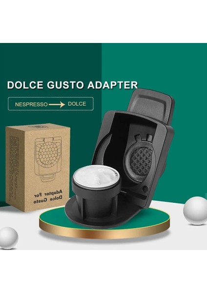 Turuncu Tarzı Orijinal Nespresso Dolce Gusto Kahve Makinesi Için Icafilas Adaptör Kapsülü Rusable Filtre Multicap Tat Adaptörü Dolce Gusto (Yurt Dışından) modelleri
