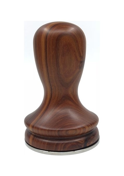 Kırmızı Sandal Ağacı Stili 53 mm .4mm Buzlu Sap Sabotaj Paslanmaz Çelik Taban Ayrılabilir Baz Toz Pres Katı Çekiç Kahve Aksesuarları Barista Için (Yurt Dışından)