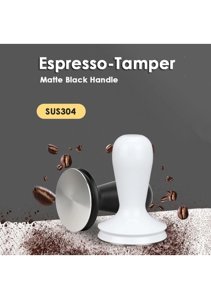 Kırmızı Sandal Ağacı Stili 53 mm .4mm Buzlu Sap Sabotaj Paslanmaz Çelik Taban Ayrılabilir Baz Toz Pres Katı Çekiç Kahve Aksesuarları Barista Için (Yurt Dışından) fiyatları