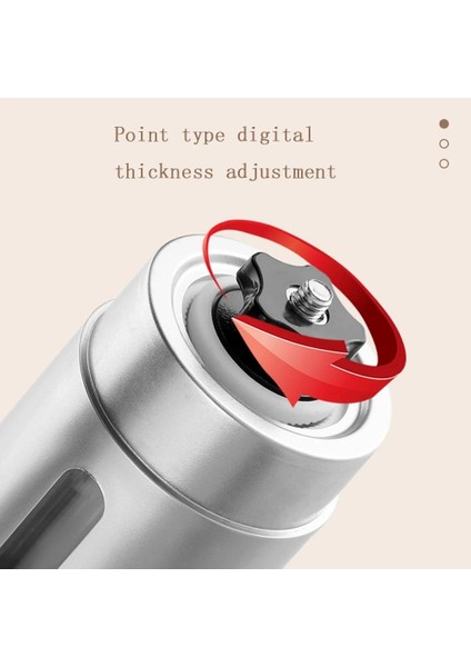 6 Adet Kırmızı Stil Gümüş Kahve Öğütücü Mini Paslanmaz Çelik El Kılavuzu El Yapımı Kahve Çekirdeği Çapak Öğütücüler Değirmen Mutfak Aleti Çiğdem Öğütücüler (Yurt Dışından) indirimleri