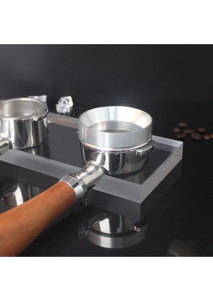 Siyah Stil 53MM mm Espresso Kahve Dozaj Halkası - Portafilters Kahve Filtresi Yedek Halkası Espresso 2 Fincan 1 Fincan Sepet Iğnesi (Yurt Dışından)