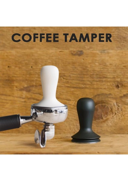 Kırmızı Sandal Ağacı Stili 53 mm .4mm Buzlu Sap Sabotaj Paslanmaz Çelik Taban Ayrılabilir Baz Toz Pres Katı Çekiç Kahve Aksesuarları Barista Için (Yurt Dışından) fırsatları