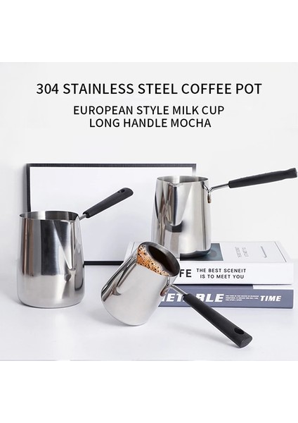 1000ML Tarzı Uzun Saplı Balmumu Eritme Potası Dıy Mum Sabun Tencereyi Eritir Kokulu Balmumu Eritir Metal Kahve Toroid Sürahi Latte Süt Köpürtme Sürahisi (Yurt Dışından)
