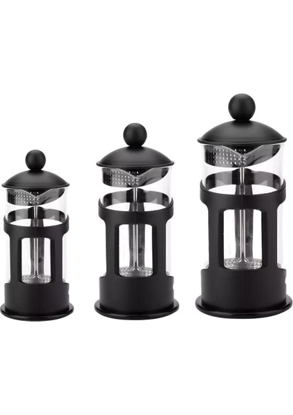 350ML Tarzı ml Fransız Basın Kahve Çay Bira Cezve Kahve Makinesi Su Isıtıcısı Kahve Drinkwares Için Paslanmaz Çelik Cam Termos (Yurt Dışından) indirimleri