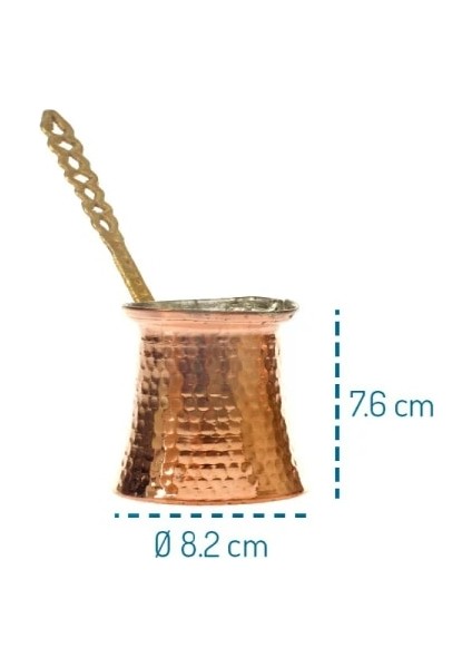4 Beden 5 Boyutlu Cezve Değirmeni Fincan Dövülmüş Bakır El Yapımı Paslanmaz Çelik Vintage V60 Türk Kahve Makinesi Drinkware Moka Brik (Yurt Dışından)