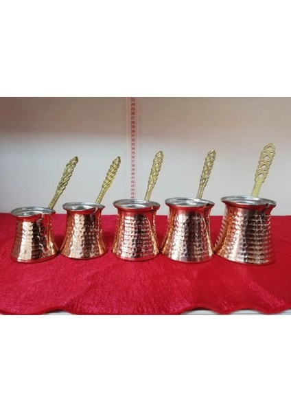 4 Beden 5 Boyutlu Cezve Değirmeni Fincan Dövülmüş Bakır El Yapımı Paslanmaz Çelik Vintage V60 Türk Kahve Makinesi Drinkware Moka Brik (Yurt Dışından)