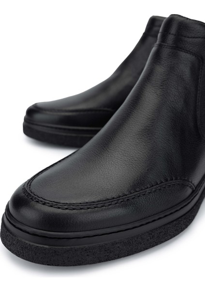 Rossı Erkek Hakiki Deri Siyah Casual Bot 668 1287PZA Erk Bot SK24-25 Nero modelleri