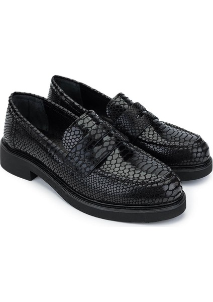 Vegan Siyah Loafer Ayakkabı 817 1001 Bn Ayk SK24-25 Syh Yln/yln Bsk fiyatları
