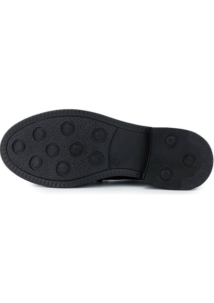 Vegan Siyah Loafer Ayakkabı 817 1001 Bn Ayk SK24-25 Syh Yln/yln Bsk fırsatları