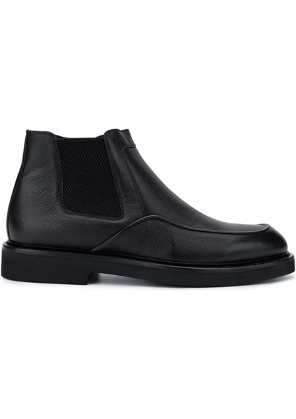 Rossı Erkek Hakiki Deri Siyah Casual Bot 668 1285PZA Erk Bot SK24-25 Nero