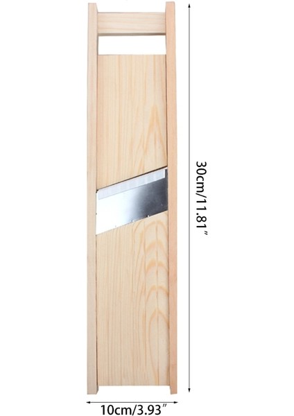 S Tarzı Ahşap Lahana Parçalayıcı Dilimleme Sebze Kesici Sebze Rende Mutfak Aracı (Yurt Dışından)