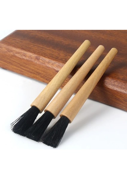 No.2 Tarzı Kahve Değirmeni Makinesi Temizleme Fırçası Kılları Ahşap Saplı Toz Alma Fırçaları Barista Mutfak Kahve Dükkanı Için Temizleyici Aracı (Yurt Dışından)