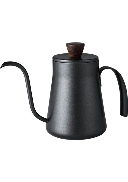 Kapak Stili ile Damla Su Isıtıcısı 400ML El Yıkama Kahve Çaydanlık Yapışmaz Kaplama Gıda Sınıfı Paslanmaz Çelik Deve Boynu Damla Su Isıtıcısı Kuğu Boyun Pot (Yurt Dışından)