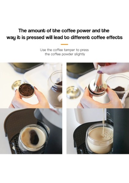 Stili Temizle Icafilasvstianless Çelik Yeniden Kullanılabilir Büyük Cup Nespresso Vertuo Kahve Kapsül Filtresi Espresso Vertuoline (Yurt Dışından) modelleri