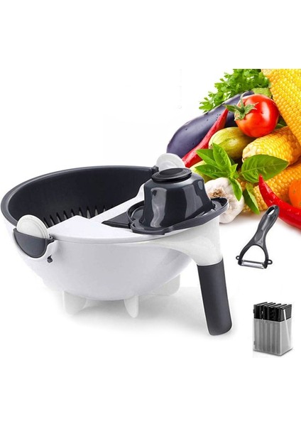 P-1 Style Çok Fonksiyonlu Sebze Dilimleyici Ev Patates Soyucu Dilimleyici Patates Licer Turp Rende Mutfak Aletleri Sebze Kesici (Yurt Dışından) fiyatları