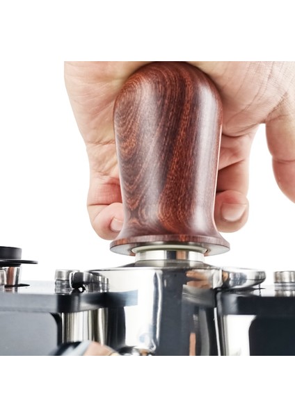 Blacktan Dış Müdahale 51 mm Stili Calibrated Tamper Pressure For Cof And Espresso Mat Powder Hammer Tampers Portafilter Cof Ware Milk Cup (Yurt Dışından) fiyatları