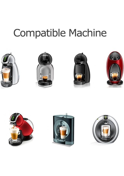 Nespresso Kahve Kapsül Dönüştürme Için Kapsül Adaptörü Dolce Gusto Yeniden Kullanılabilir Kahve Makinesi Aksesuarları ile Uyumlu (Yurt Dışından) fırsatları