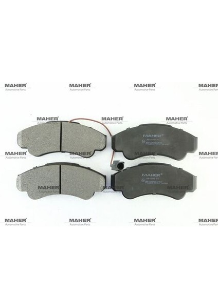 00449 Fren Balata Ducato 02-06 Jumper Iı 02-06 Boxer Iı 02-06 Fişli Uzunluk 164.6MM Ön 77362216