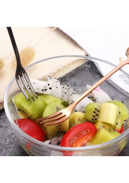 Mc1 Stili Paslanmaz Çelik Yapraklar Kaşık Çatal Kaşık Kahve Çay Kaşığı Yaratıcı Dondurma Araçları Sofra Takımı Mutfak Alet Ev Dekorasyonu (Yurt Dışından) modelleri