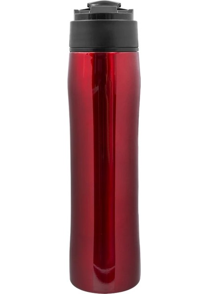 Parlak Kırmızı Stil Orijinal Taşınabilir French Press Kahve Makinesi Vakum Yalıtımlı Seyahat Kupa Premium Paslanmaz Çelik 2grup Daha Iyi Olacak (Yurt Dışından)