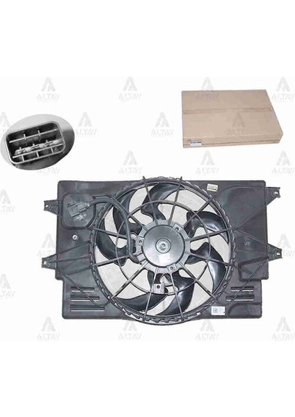 Hmc-Mobis-Hyundai-Orjinal 25380F2200 Fan Radyatör Elantra 16-18 1.6 I30 17 Dizel Dct 7 25380F2200