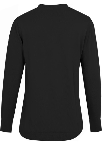 Siyah V Yaka Triko Kazak fiyatları