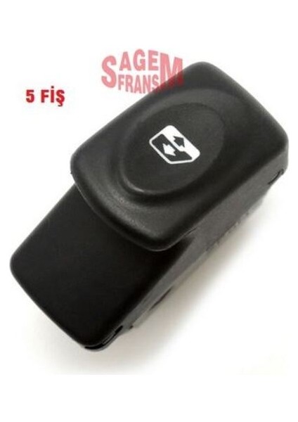 500103 Cam Açma Anahtarı Clio Kangoo Megane Logan Arka (Pın 5) 7700838101