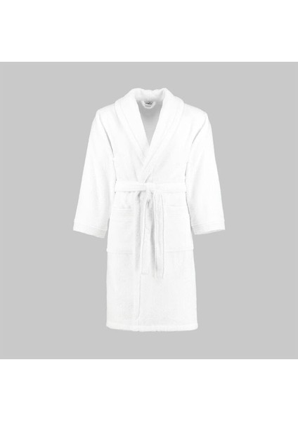 New Soho Beyaz %100 Pamuk X-Large Beden Bornoz