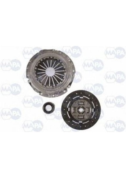 006200500 Debriyaj Seti Partner Iı Xsara Iı Berlingo Iı DW8B 03 06 Yuvarlak Rulmanlı 1611266780