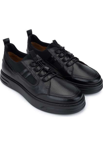 Erkek Deri & Tekstil Siyah Casual Ayakkabı 668 1246 Erk Ayk SK24-25 Nero fiyatları