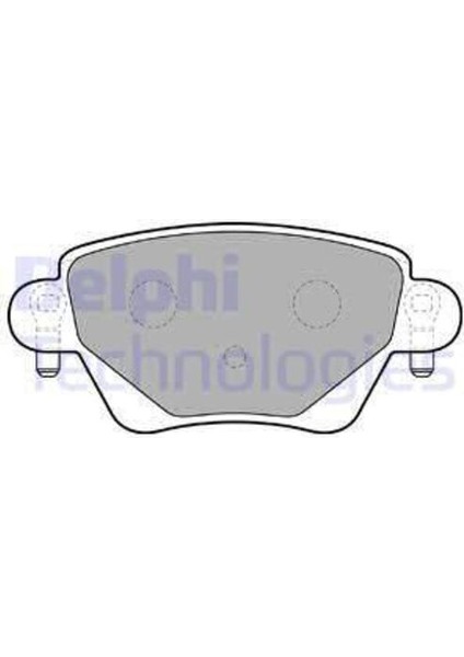 LP1682 Arka Fren Balatası Mondeo Iıı 00-04 Jaguar Type S Type Xj Type 03-08 1S712M008AD