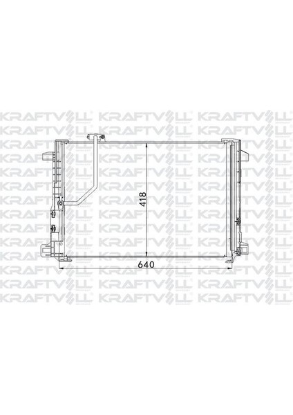 08060071 Klima Radyatörü X204 08-15 W204 07-14 S204 07-14 C204 11-C218 11-17 W212 13-16 A207 13-16 C207 13-15 A2045000654