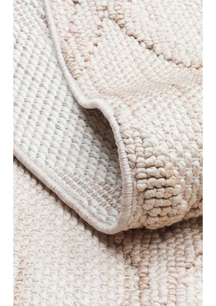 Cozy Koleksiyonu Örgü Desenli Halı Czy 04 Beige