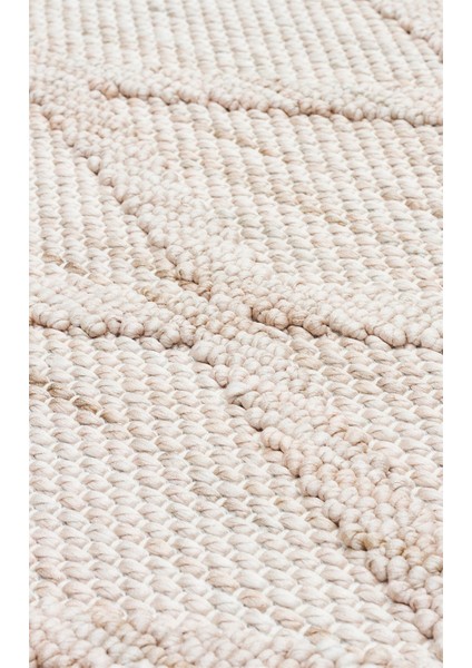 Cozy Koleksiyonu Örgü Desenli Halı Czy 04 Beige